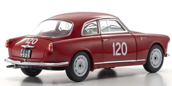 Kyosho 1:18 Alfa Romeo Giuletta Sv Mille Miglia 1956 nr.120 – view 2