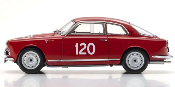 Kyosho 1:18 Alfa Romeo Giuletta Sv Mille Miglia 1956 nr.120 – view 3