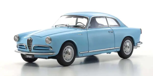 Kyosho 1:18 Alfa Romeo Giuletta Sv Targa Florio 1957 nr.24 – view 2