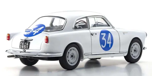Kyosho 1:18 Alfa Romeo Giuletta Sv Targa Florio 1960 nr.34 – view 2