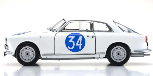 Kyosho 1:18 Alfa Romeo Giuletta Sv Targa Florio 1960 nr.34 – view 3