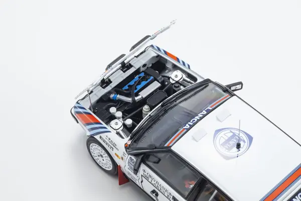 Kyosho 1:18 Lancia Delta Hf 4wd 1000 Lakes 1987 Team Lancia nr.4 – view 5