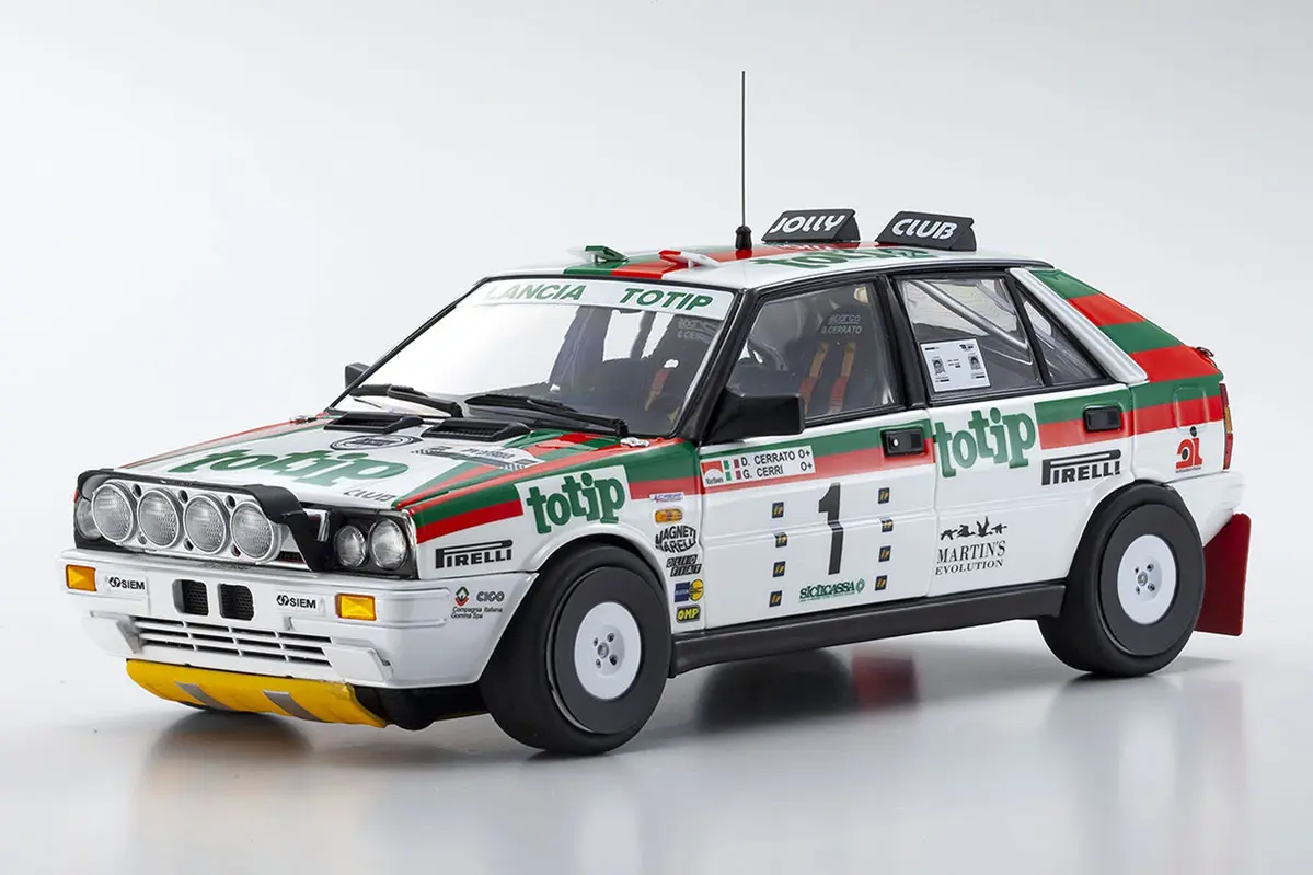 Kyosho 1:18 Lancia Delta Hf 4wd Targa Florio 1987 Team Totip nr.1 – RC Cars