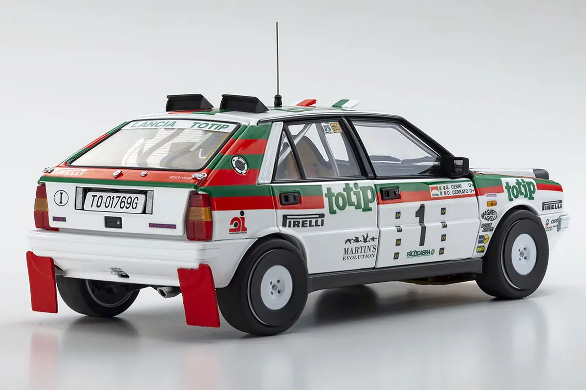 Kyosho 1:18 Lancia Delta Hf 4wd Targa Florio 1987 Team Totip nr.1 – RC Cars