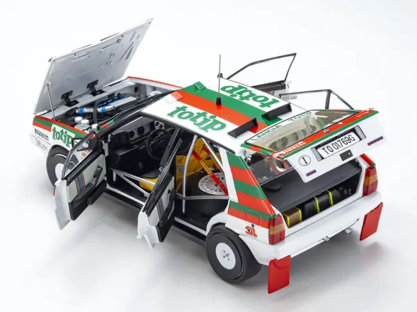 Kyosho 1:18 Lancia Delta Hf 4wd Targa Florio 1987 Team Totip nr.1 – view 3