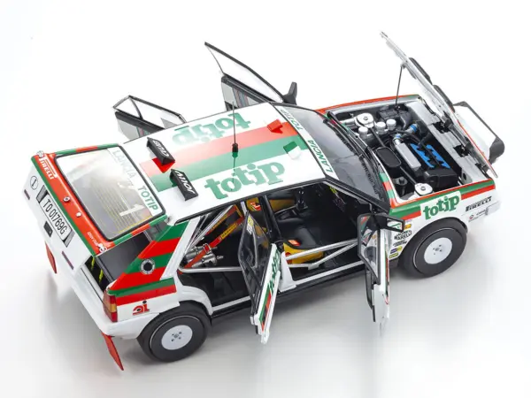 Kyosho 1:18 Lancia Delta Hf 4wd Targa Florio 1987 Team Totip nr.1 – view 4
