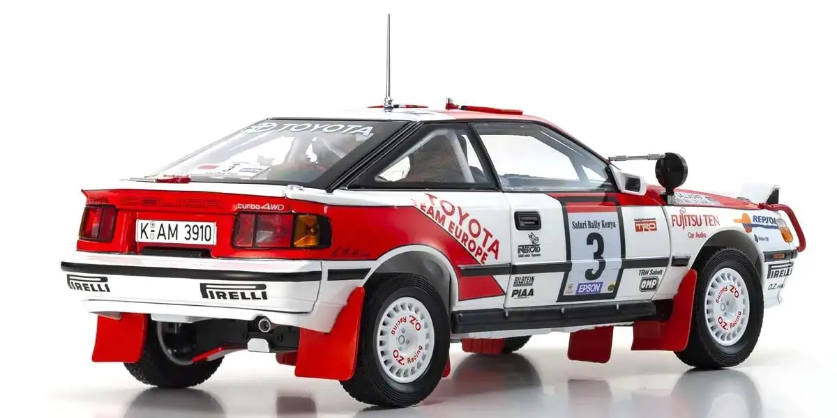 Kyosho 1:18 Toyota Celica Gt-Four b.waldegard Winner Safari 1990 nr.3 – RC Cars