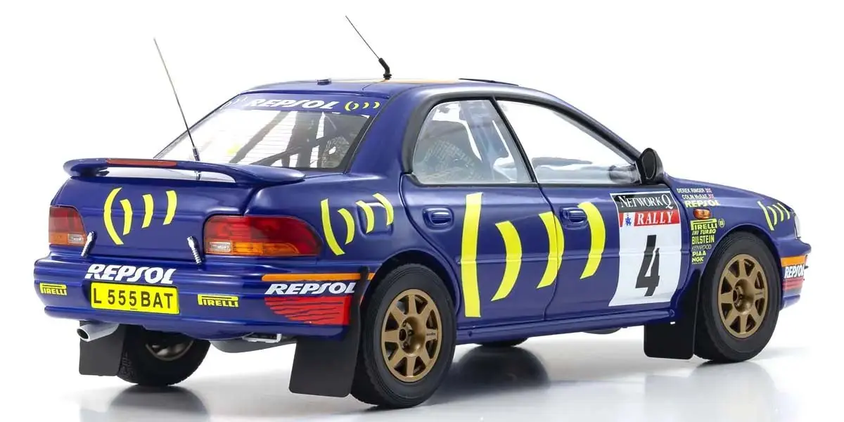 Kyosho 1:18 Subaru Impreza Colin McRae Winner Rac 1994 nr.4 – RC Cars