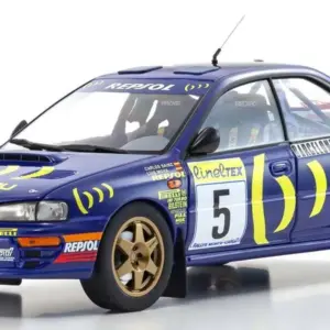 Kyosho 1:18 Subaru Impreza Carlos Sainz Winner Monte Carlo 1995 nr.5 – RC Cars