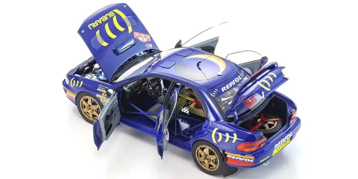 Kyosho 1:18 Subaru Impreza Carlos Sainz Winner Monte Carlo 1995 nr.5 – RC Cars