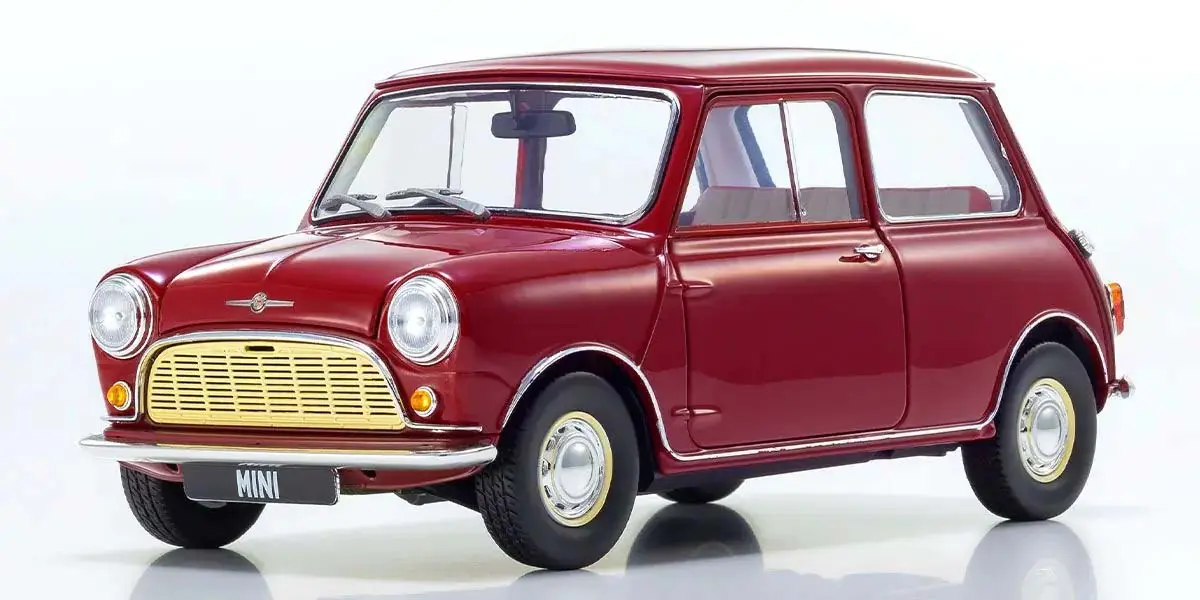 Kyosho 1:18 Morris Mini Minor Cherry Red – RC Cars