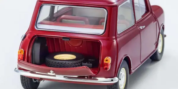Kyosho 1:18 Morris Mini Minor Cherry Red – view 7