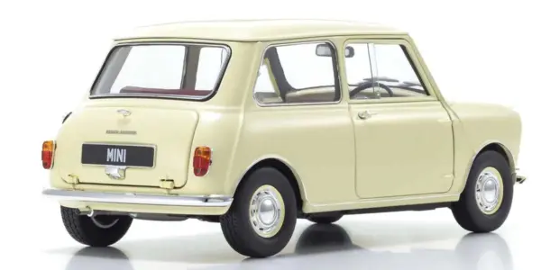 Kyosho 1:18 Morris Mini Minor Old English White – view 2