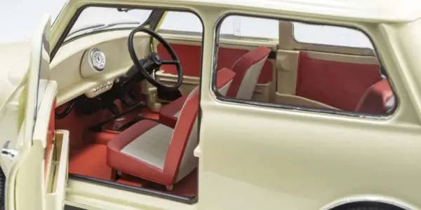 Kyosho 1:18 Morris Mini Minor Old English White – view 4
