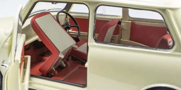Kyosho 1:18 Morris Mini Minor Old English White – view 5