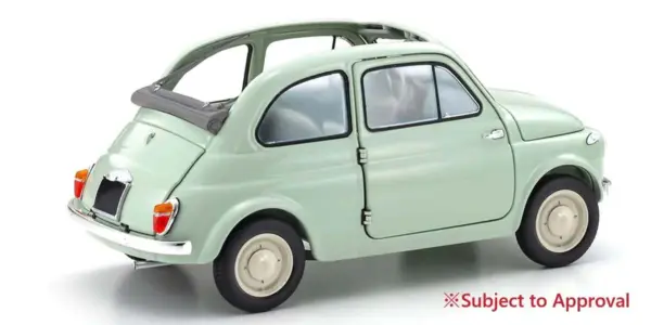 Kyosho 1:18 Fiat Nuova 500 Green Clear – view 2