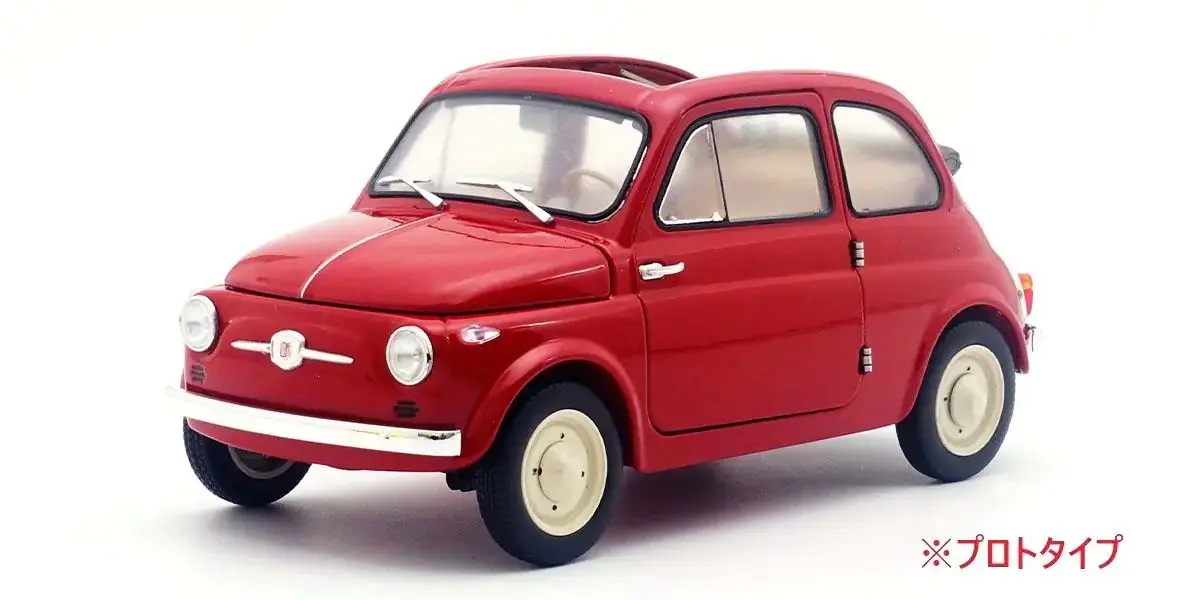 Kyosho 1:18 Fiat Nuova 500 Coral Red – RC Cars