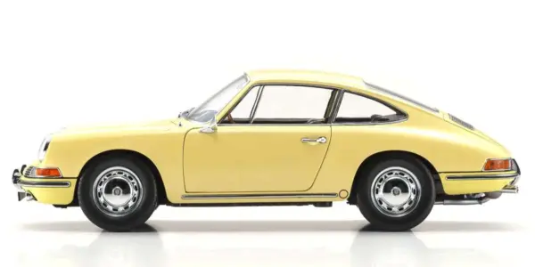 Kyosho 1:18 Porsche 911 2.0 (901) 1964 Champagne Yellow – view 3