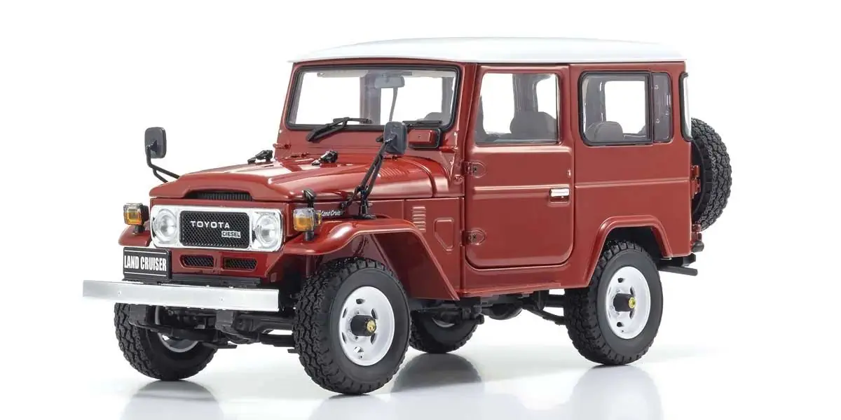 Kyosho 1:18 Toyota Land Cruiser 40 Van (BJ42V) 1980 Red – RC Cars