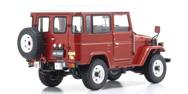 Kyosho 1:18 Toyota Land Cruiser 40 Van (BJ42V) 1980 Red – view 2