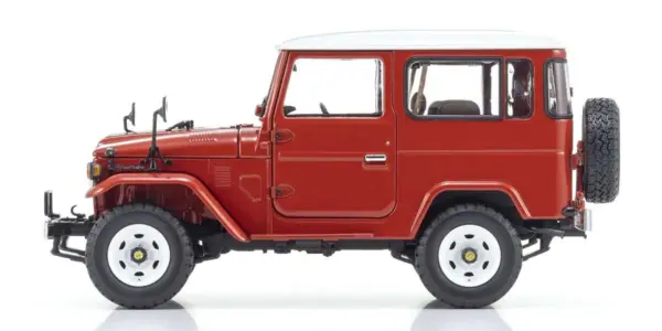 Kyosho 1:18 Toyota Land Cruiser 40 Van (BJ42V) 1980 Red – view 3