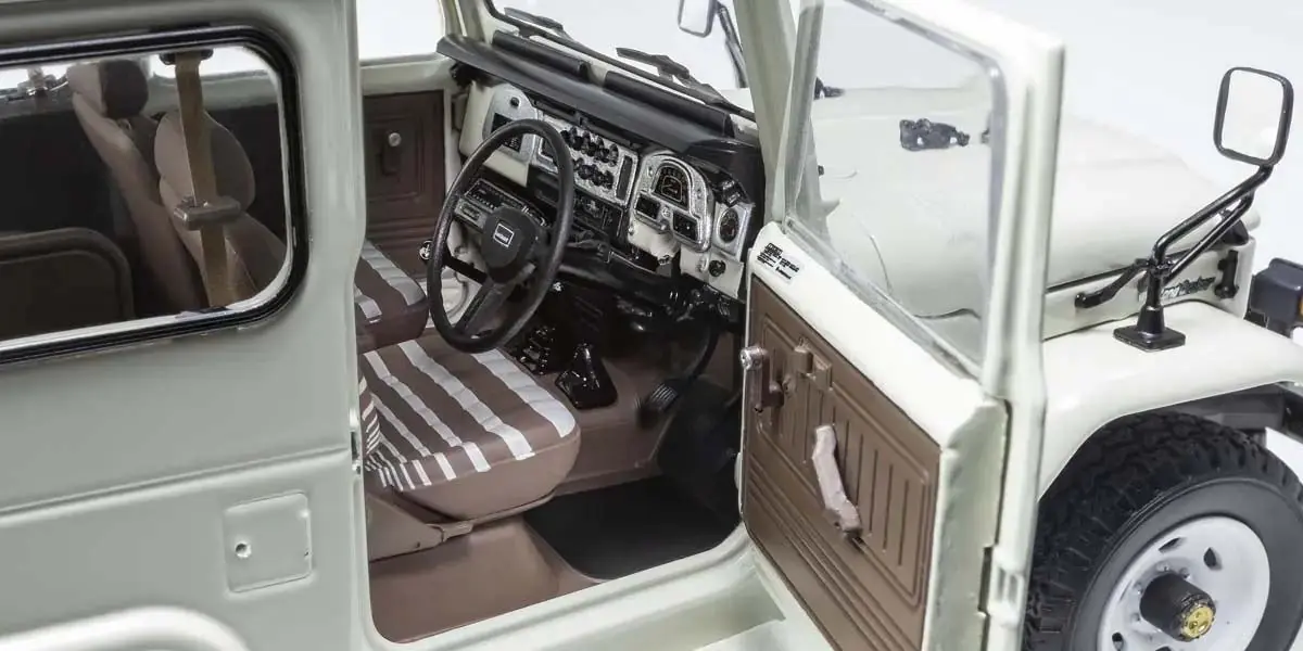 Kyosho 1:18 Toyota Land Cruiser 40 Van (BJ42V) 1980 White – RC Cars