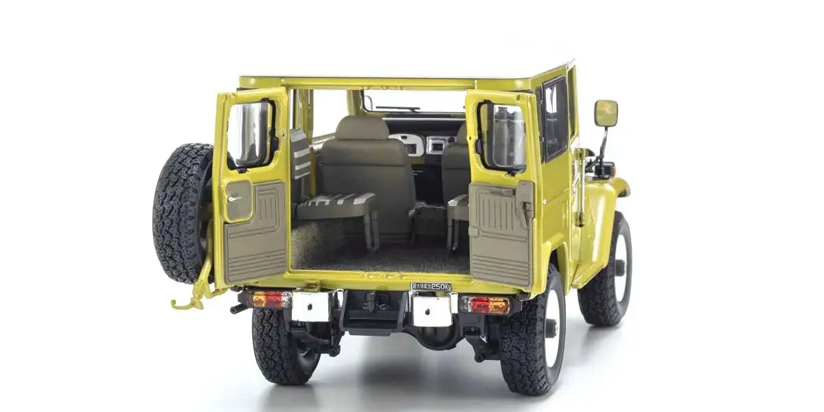 Kyosho 1:18 Toyota Land Cruiser 40 Van (BJ42V) 1980 yellow – RC Cars