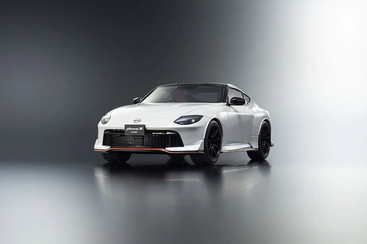 Kyosho 1:18 Resin Samurai Collection Nissan Fairlady Z 2024 White – RC Cars