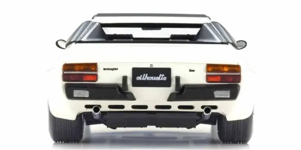 Kyosho 1:18 Resin Samurai Collection Lamborghini Silhouette White – view 6