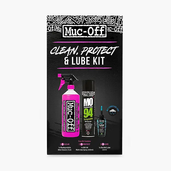Muc-Off Mo94 Lubricant, Nano Bike Cleaner, Bio Wet Lube Kit – RC Cars