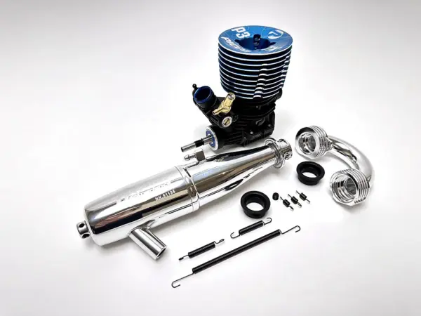 Combo Picco P3tx Buggy .21 Ceramics + Racing EFRA 2135 in-line line