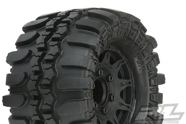 Proline Interco TSL Sx Super Swamper 2.8" Tyres on Raid 6x30 BLK Wheels – view 2