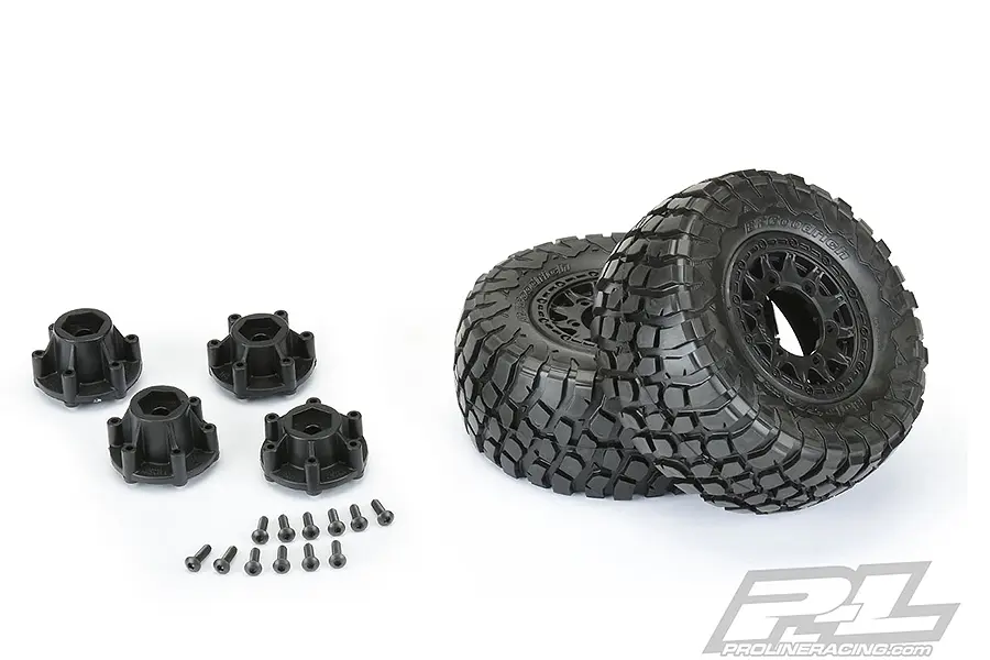 Proline Bf Goodrich Baja Kr2 Sc M2 Tyre Raid 6x30 Wheels Bk – RC Cars