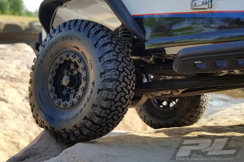 Proline Bf Goodrich K02 1.9"g8 Rock Terrain Tyres W/Mem. Foam – RC Cars