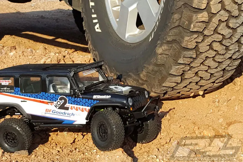 Proline Bf Goodrich K02 1.9"g8 Rock Terrain Tyres W/Mem. Foam – RC Cars