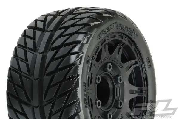 Proline Street Fighter 2.8" BLK Raid 6x30 Rem. Hex Wheels – view 2