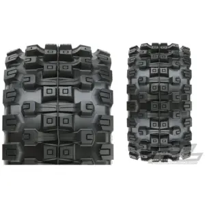 Proline Badlands Mx38 Hp 3.8" Tyre+raid Black 8x32 Hex 17mm – RC Cars