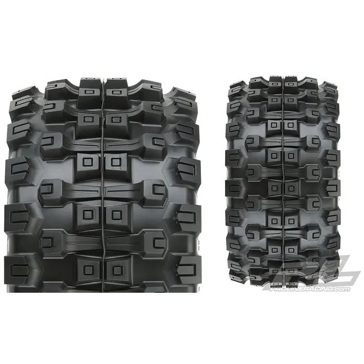 Proline Badlands Mx38 Hp 3.8" Tyre+raid Black 8x32 Hex 17mm – RC Cars