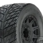 Proline Street Fighter 3.8" Belted Tires Mounted on Raid Black Wheels 8x32 Hex 17mm – RC Cars