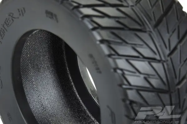 Proline Street Fighter 3.8" Belted Tires Mounted on Raid Black Wheels 8x32 Hex 17mm – view 5