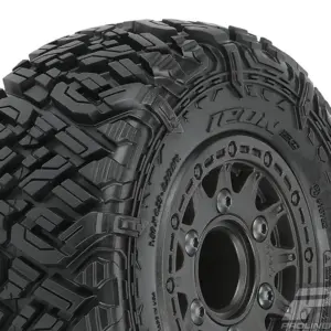 Proline Icon Sc 2.2/3.0" M2 Tyres on Raid 6x30 Black Wheel – RC Cars