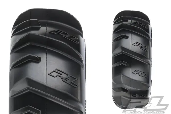 Proline Dumont Paddle Sc Tyres on Black Raid 6x30 Wheel Slash – view 3