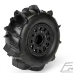Proline Dumont Paddle Sc Tyres on Black Raid 6x30 Wheel Slash – RC Cars