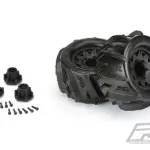 Proline Dumont 2.8" Sand Tyres Raid BLK 6x30 R/Hex 12mm Wheel – RC Cars