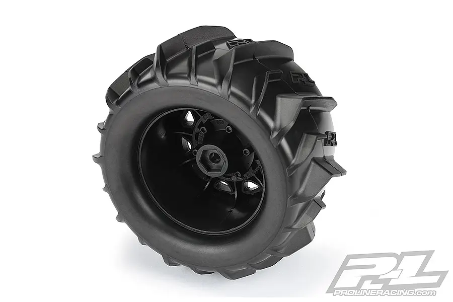 Proline Dumont 2.8" Sand Tyres Raid BLK 6x30 R/Hex 12mm Wheel – RC Cars