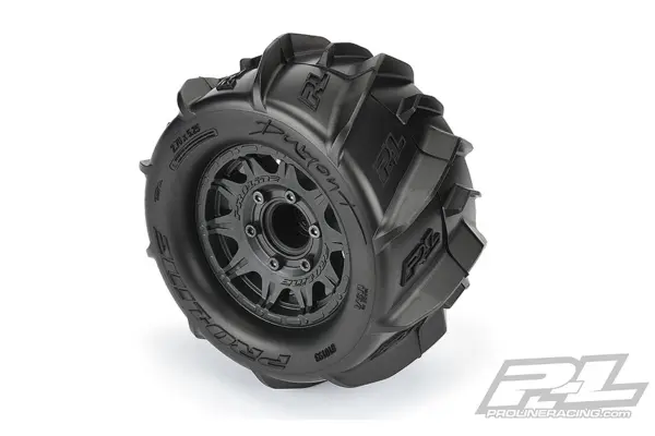 Proline Dumont 2.8" Sand Tyres Raid BLK 6x30 R/Hex 12mm Wheel – view 6