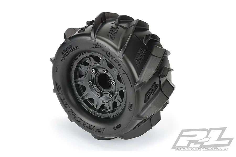 Proline Dumont 2.8" Sand Tyres Raid BLK 6x30 R/Hex 12mm Wheel – RC Cars