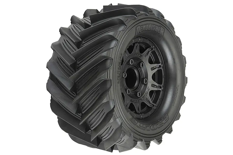 Proline Demolisher 2.8" Tyres Raid BLK 6x30 R/Hex 12mm Wheel – RC Cars