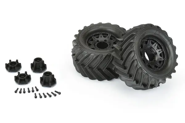 Proline Demolisher 2.8" Tyres Raid BLK 6x30 R/Hex 12mm Wheel – view 4