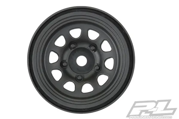 Proline Keystone 1.55" Black Plastic Internal Bead-Loc Wheel – view 2